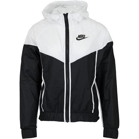 nike windrunner w winterjacke schwarz weiß|Windrunner Jacken & Westen .